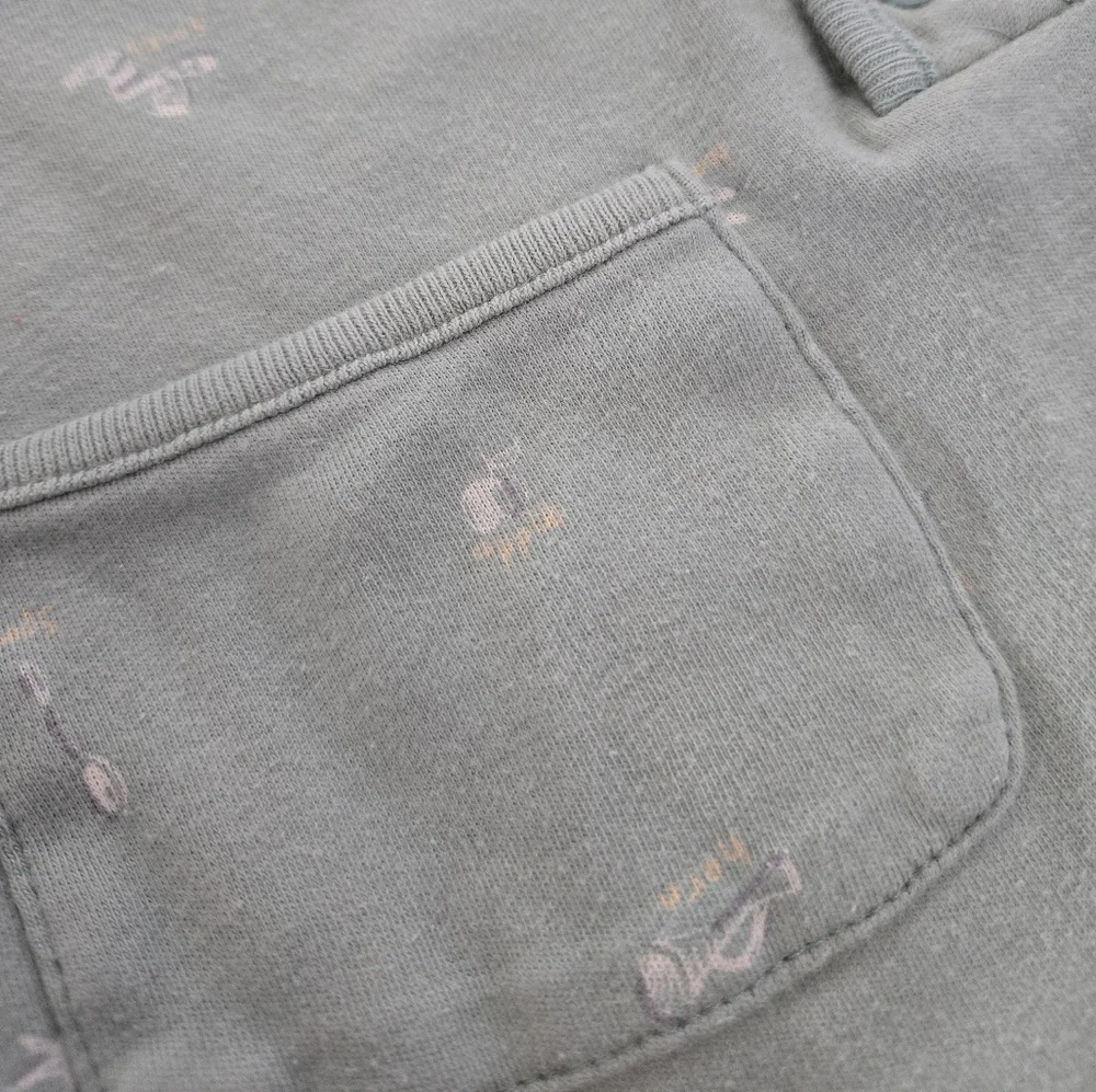 Vintage Y2K Baby Gap sage green long sleeved romper bodysuit